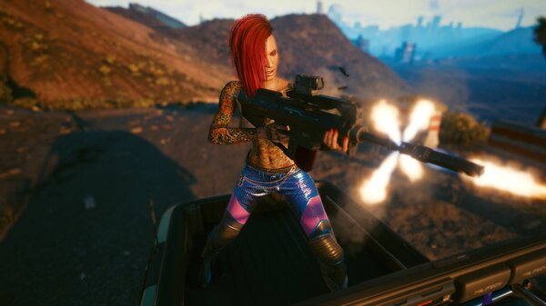 Очаровательна и опасна! Cyberpunk 2077