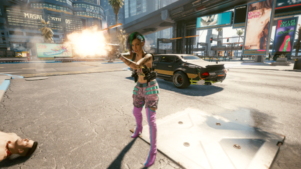 Джуди отражает покушение на её жизнь.