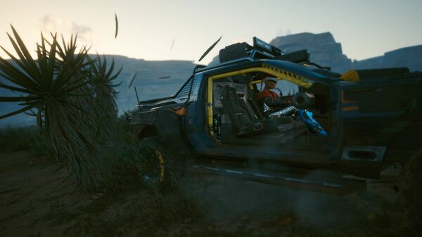 Вишка сносит пальмы в пустошах..