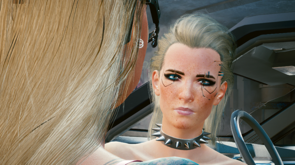 Мередит с обновлённым лицом и Ви.