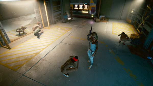 Соседи испугались Ви с пистолетом.