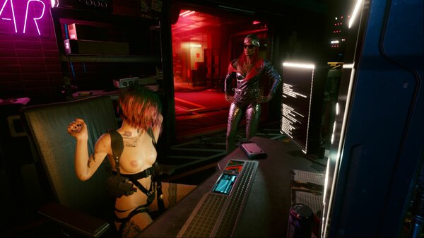 Джудит засиделась на работе ;)