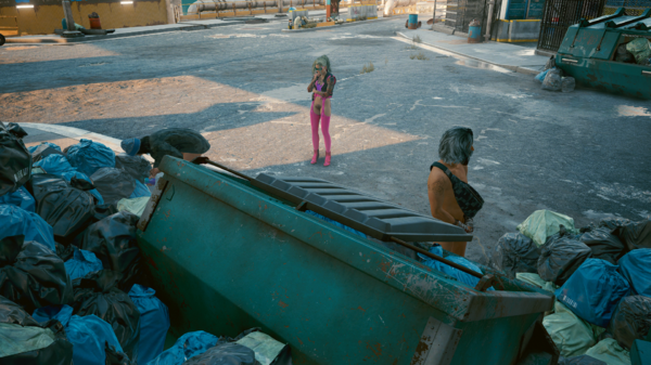 Ви у помойки.