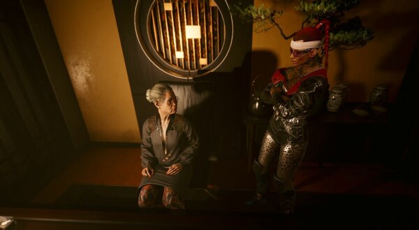 Ви пришла к Вакако Окада. Cyberpunk 2077