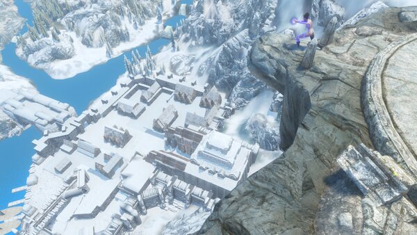 TESV пролетая над Виндхельмом