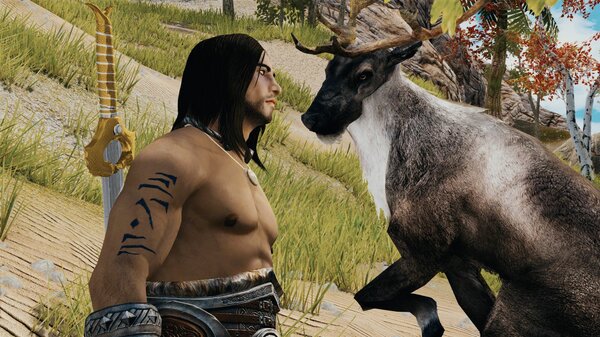 Эйран - вервольф, и ради забавы не убивает..