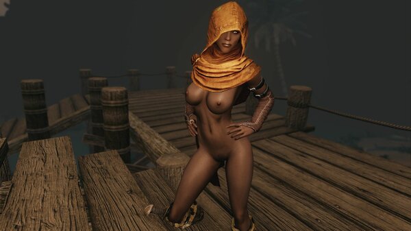 На ступенях.. Skyrim SE (Тропики 7.0)