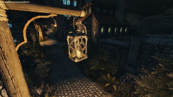 Фонарь в Солитьюде.. Skyrim SE (сборка 7.0)