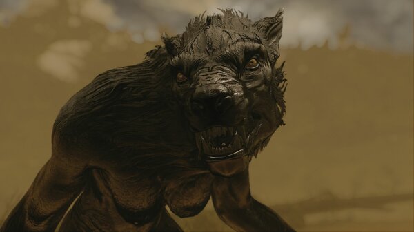 Эйла охотница вервольф.. Skyrim SE (Тропики 7.0)