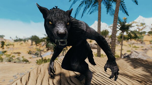 Вервольф.. Skyrim SE (Тропики 7.0)