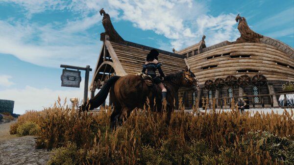 Возле Люкса.. Skyrim SE (сборка 7.0)