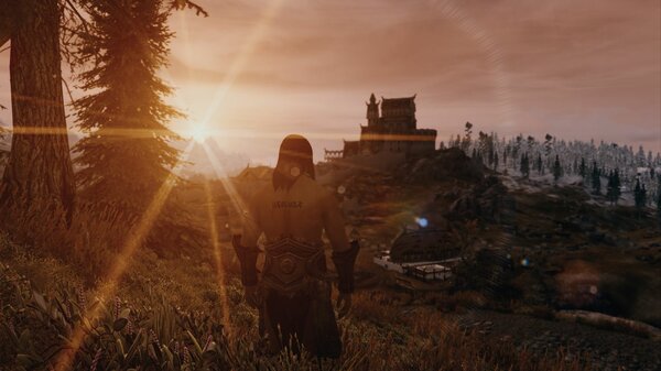 Закат... Skyrim SE (сборка 7.0)