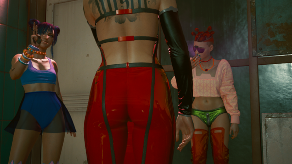 Блю Мун и её фанатки.