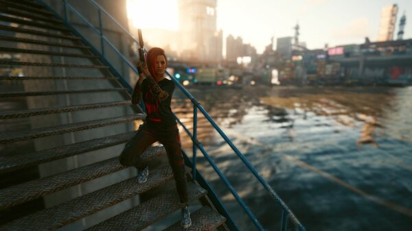 ВИшка девчуха. Cyberpunk 2077