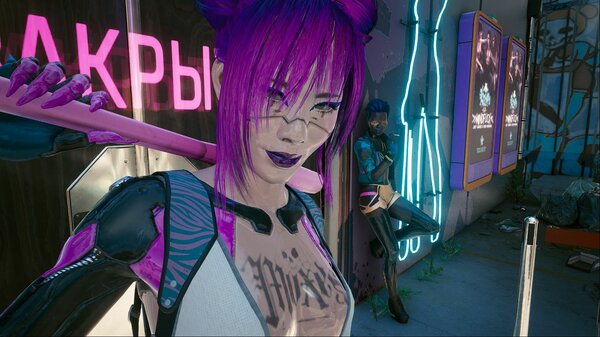Секси шэльмы. Cyberpunk 2077