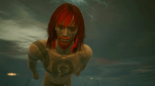Под водой.. Cyberpunk 2077