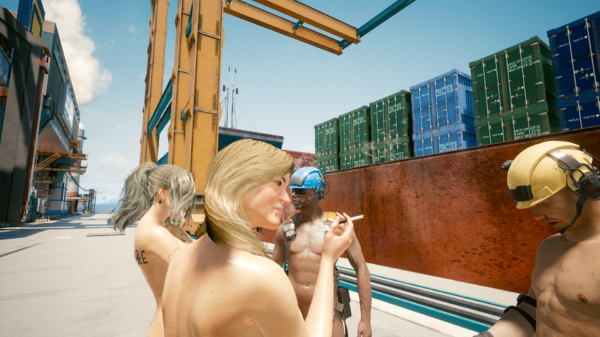 Ви и её подруга знакомятся с парнями.