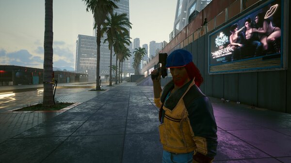 На набережной.. Cyberpunk 2077