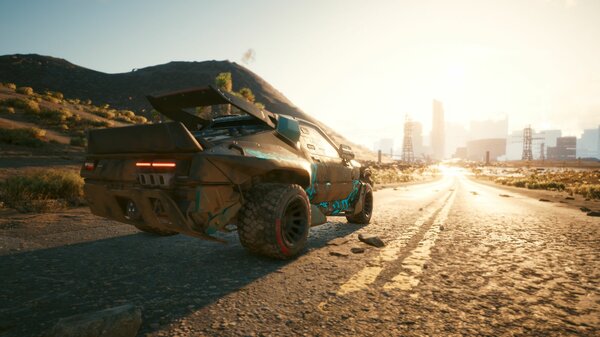 Рассвет.. Cyberpunk 2077