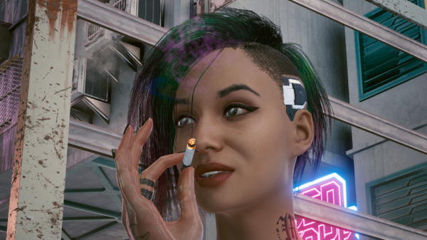 Джуди рада встрече с Ви.