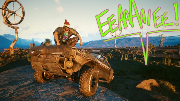 Ви на своем танке ;) Cyberpunk 2077