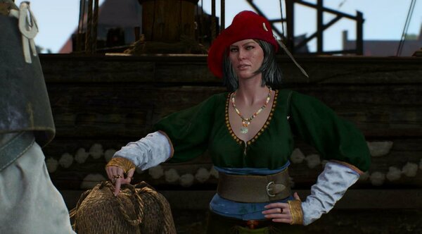 Баба - капитан )) Ведьмак III (сборка Торна)