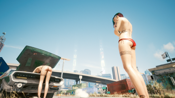 Джуди и Джуди угоняют автомобиль.