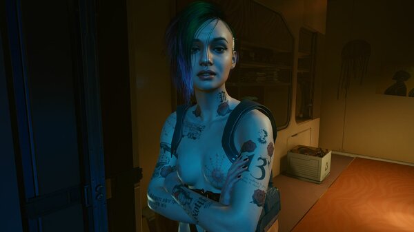 ДЖУДИ: ну когда ты меня уже оденешь!?