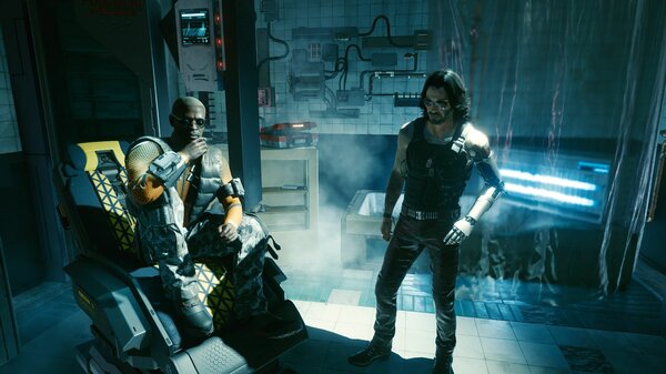 В гостях у нетранера.. Cyberpunk 2077