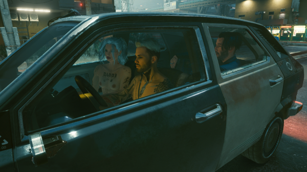 Ви попросила Керри покатать их с Джонни на машине.