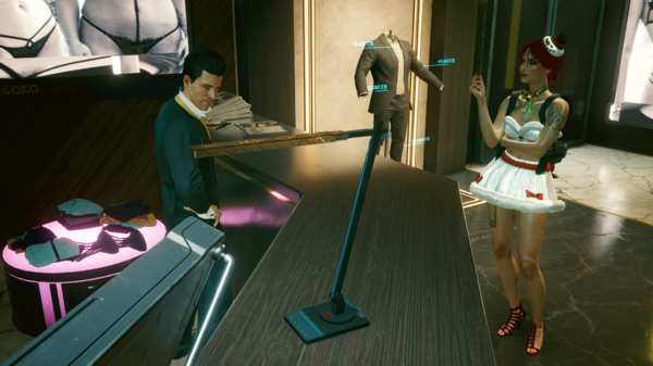 Ви в магазине нижнего белья.