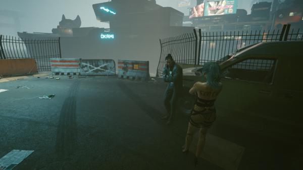 Такэмура и Ви на тайном свидании.