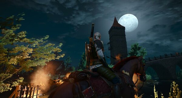 Полнолуние.. Ведьмак III (сборка Торна)