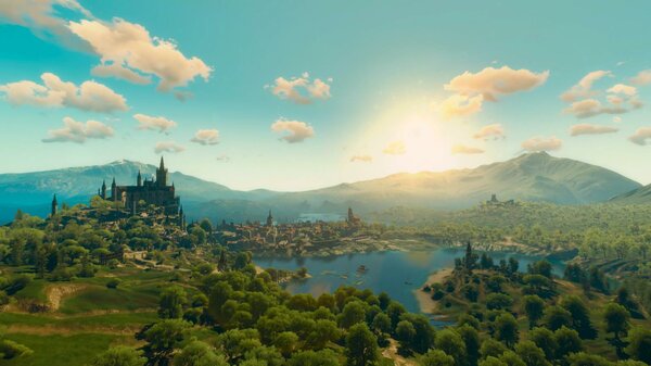 ПЕЙЗАЖИ ТУССЕНТА. Ведьмак III (сборка Торна)