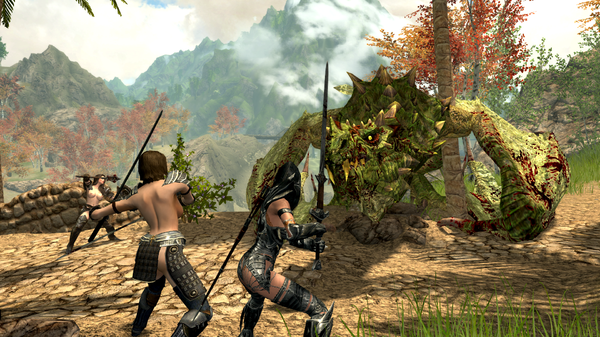 А вот и ужин.)