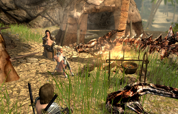 Да, девченки, ну вы и пожрать.)