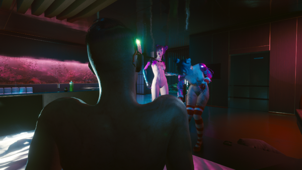 Ви, Блю-Мун и Рита сняли номер.