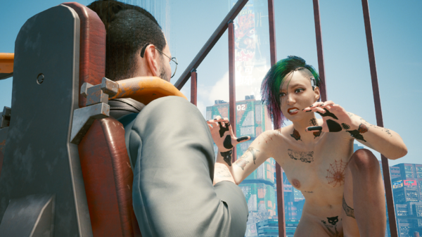 Джуди:-"Джонни, ты мужик - или как?".