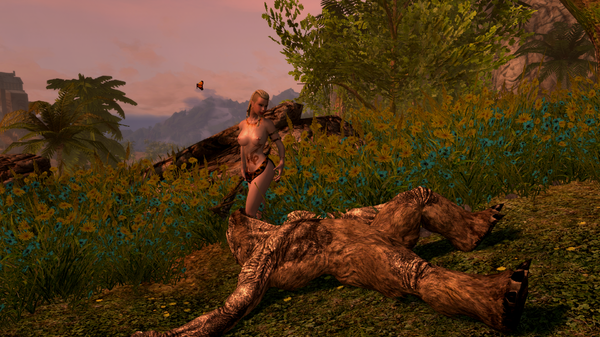 Успокоила парня.)