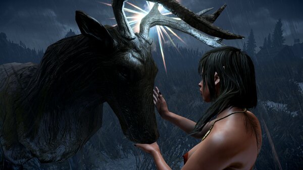 Drakosha, Pussyta and others in Skyrim