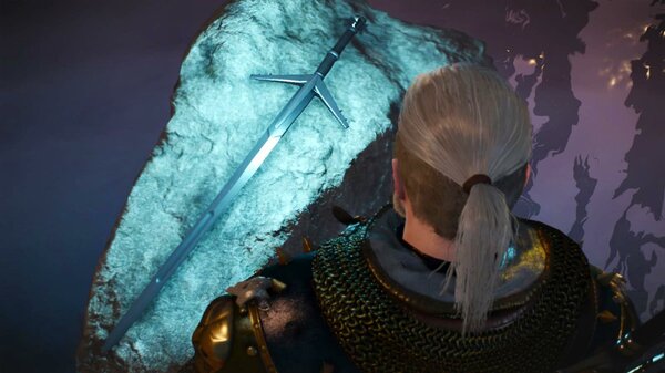 Arondit - меч Владычицы Озера. Реликт Ведьмак III