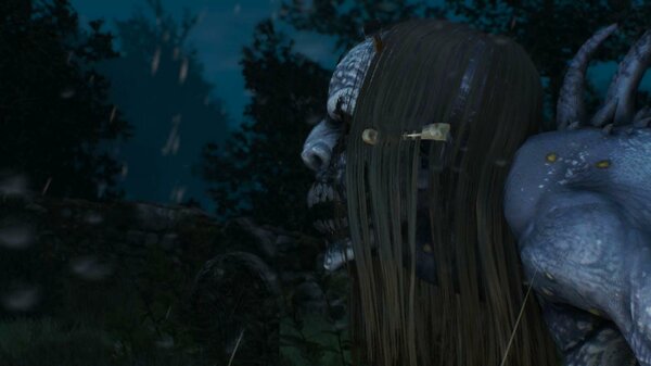 Кладбищенская баба - красотка просто! Ведьмак III