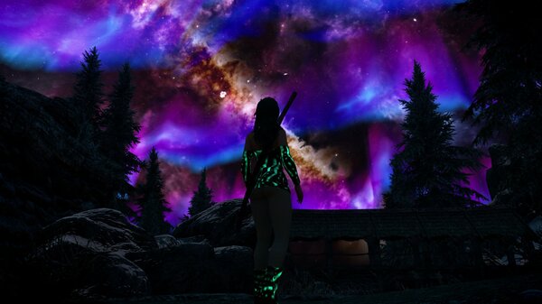 В Скайриме тоже неплохо...