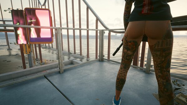 Жопная мода ;) Cyberpunk 2077