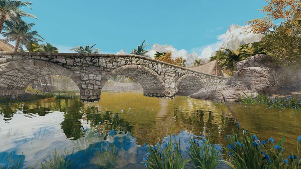 ПЕЙЗАЖ.. Skyrim SE (Тропики 7.0)