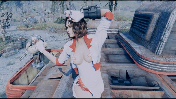 На крыше у Друмлин. (с ENB) Fallout-4 (Сборка 7.0)