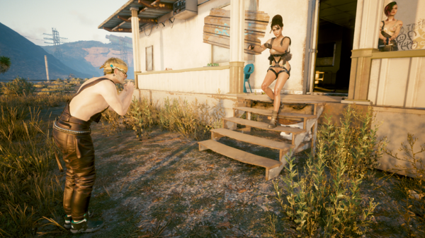 Ви и Джуди провожают Панам -1.