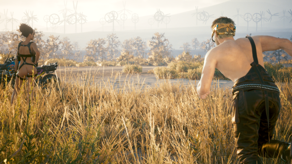 Ви и Джуди провожают Панам -2.