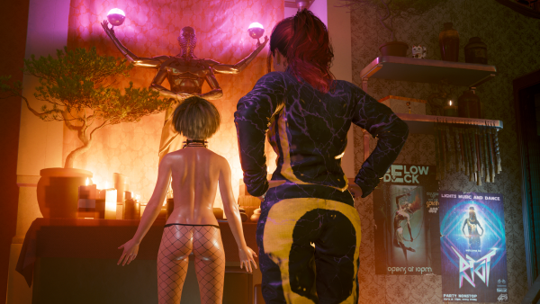 Ви наблюдает как Мисти медитирует..