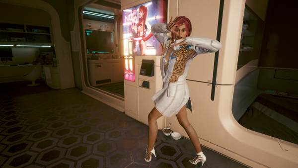 Предыдущую Ви у зеркала переделал в симпатя́жку -1!